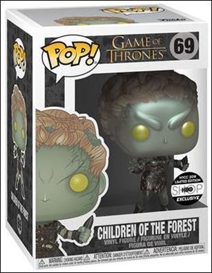 POP! Game of Thrones figure 69-B Children of the Forest (Metallic) HBO Shop Exclusi