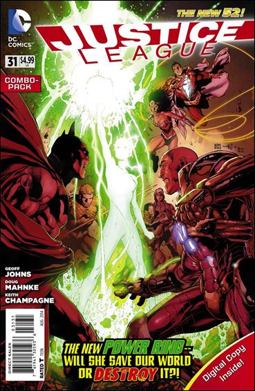 Justice League (2011) issue 31-C Unbagged Ivan Reis Cover Combo Pack