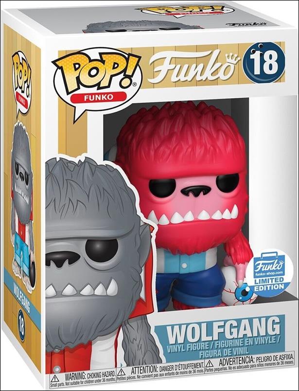 POP! Funko - Fantastik Plastik figure 18-B Wolfgang (Pink) Funko Shop Exclusive