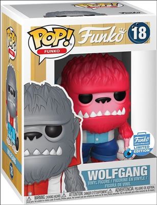 POP! Funko - Fantastik Plastik figure 18-B Wolfgang (Pink) Funko Shop Exclusive