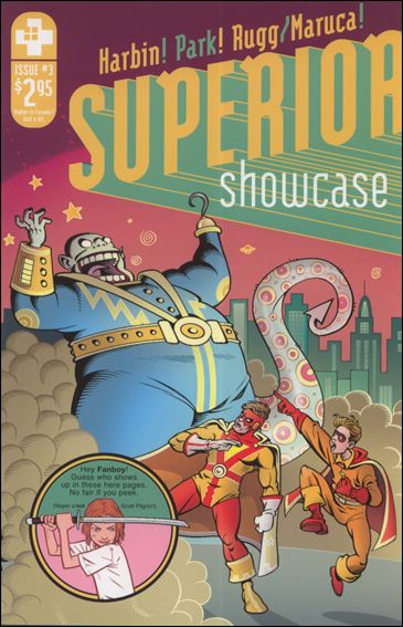 Superior Showcase issue 3 Wraparound Cover