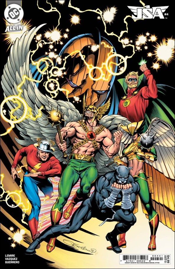 JSA (2024) issue 4-E Dale Eaglesham 1:25 Cardstock Cover