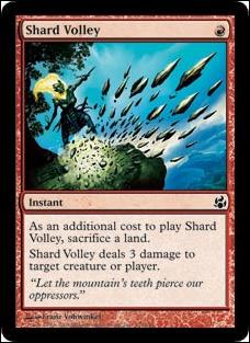 Magic the Gathering: Morningtide (Base Set) card 103 Shard Volley