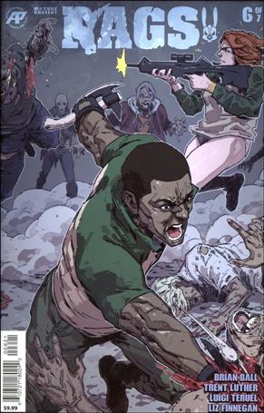 Rags issue 6-B Battle Buddies Cover
