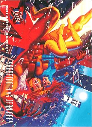 1995 Fleer Ultra X-Men (Base Set) card 138 Sabretooth vs Jean Grey