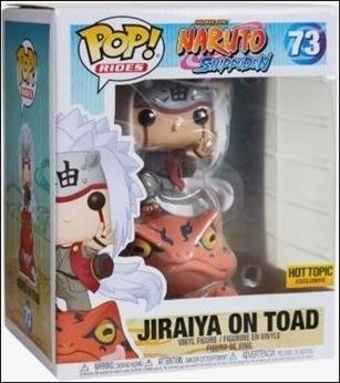POP! Rides figure 73 Jiraiya on Toad Hot Topic Exclusive