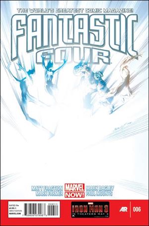 Fantastic Four (2013) issue 6 Mark Bagley Cover