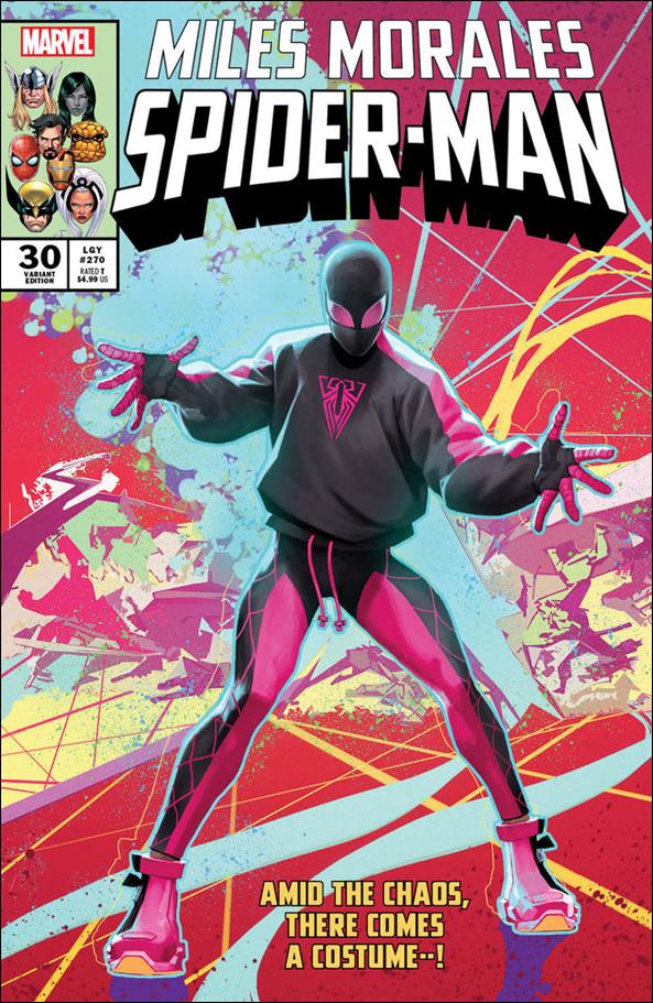 Miles Morales: Spider-Man (2018) issue 30-I Skan Srisuwan Frankie's Comics Cover