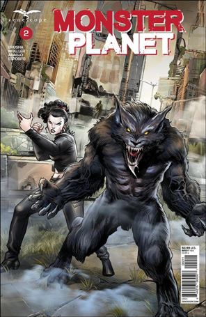 Monster Planet issue 2 Martin Coccolo Cover