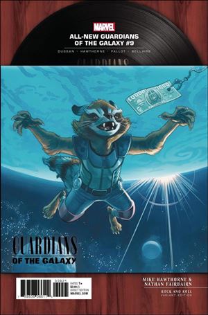 All-New Guardians of the Galaxy issue 9-C Mike Hawthorne 1:5 Rock and Roll Cover
