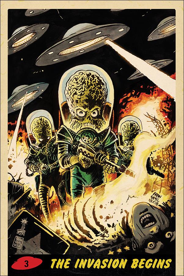 Mars Attacks (2018) issue 3-F Francesco Francavilla 1:10 Virgin Cover
