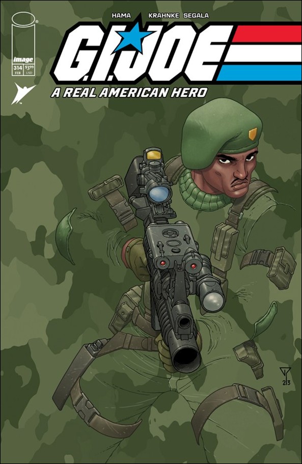 G.I. Joe: A Real American Hero (2023) issue 314-C Francis Portela Camouflage 1:10 Cover