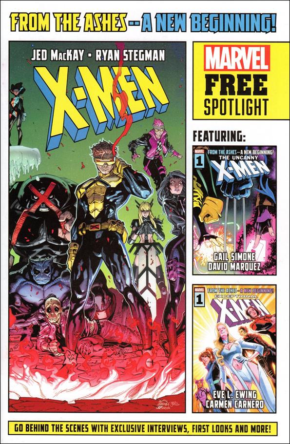 X-Men: From the Ashes Sampler issue 1