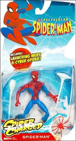 Spectacular Spider-Man (Animated) Spider Charged figure 18 Spider-Man (Launching Webs)