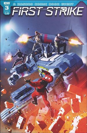 First Strike issue 3-C Alex Ronald Cover