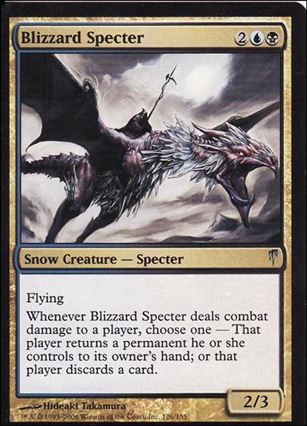 Magic the Gathering: Coldsnap (Base Set) card 126 Blizzard Specter
