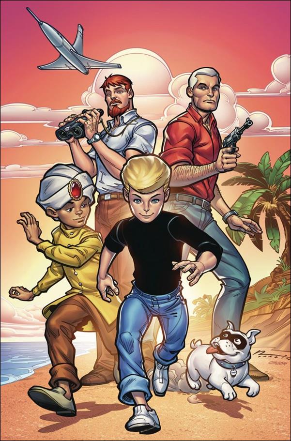 Jonny Quest (2024) issue 1-M Chad Hardin Metal Virgin Cover 1/100
