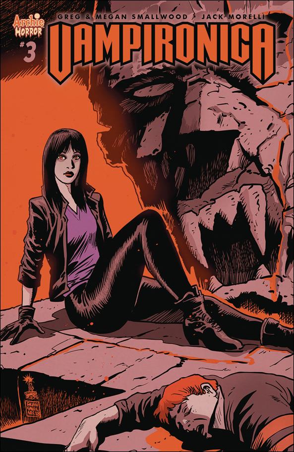 Vampironica issue 3-B Francesco Francavilla Cover