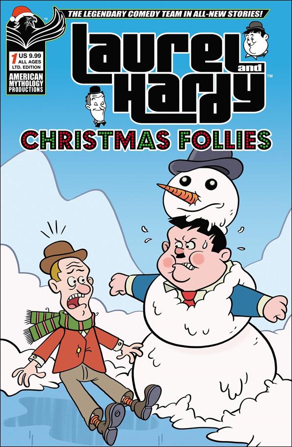 Laurel and Hardy: Christmas Follies issue 1-C Dean Rankine Cover 1:350