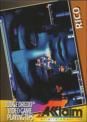 Judge Dredd: The Movie (Acclaim Video Game Playing Tips Subset) card 8 Rico