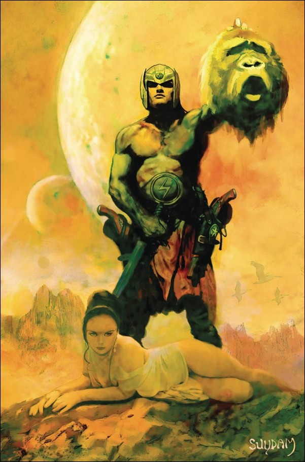 Savage Tales: Winter 2025 Special issue 1-J Arthur Suydam 1:30 Virgin Cardstock Cover