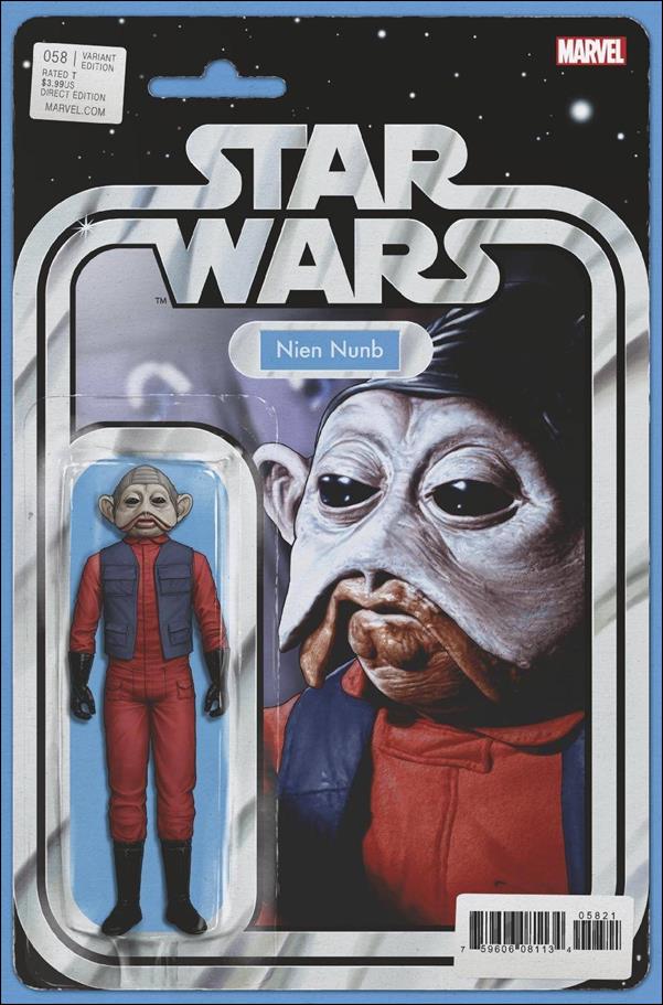 Star Wars (2015) issue 58-B John Tyler Christopher Action Figure Cover