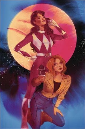 Mighty Morphin Power Rangers / Teenage Mutant Ninja Turtles III issue 1.00-H Tula Lotay BOOM! 20th Ann. Virgin 1:20 Cover