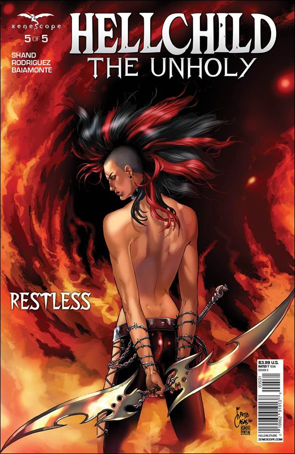Hellchild: The Unholy issue 5-C Fritz Casas Cover