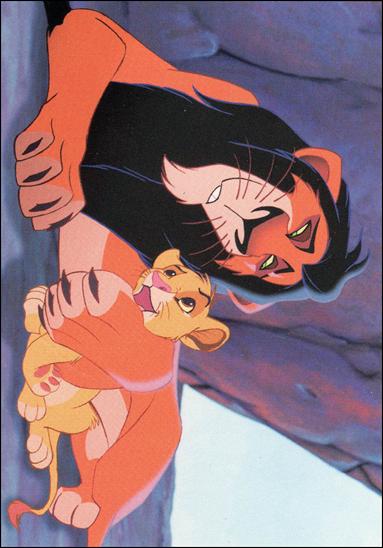 Lion King: Series II (Base Set) card 120 Dangerous Warning