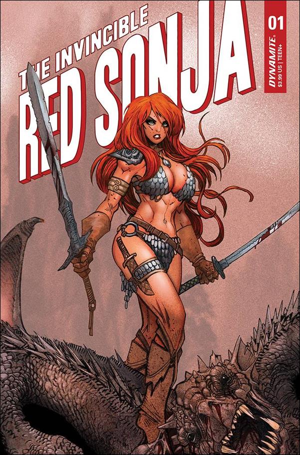 Invincible Red Sonja issue 1-G Moritat Cover