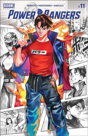 Power Rangers issue 11-E Rian Gonzales 1:25 Cover