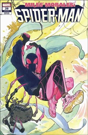 Miles Morales: Spider-Man (2018) issue 39-E Peach Momoko 616 Comics/Bird City Comics Cover