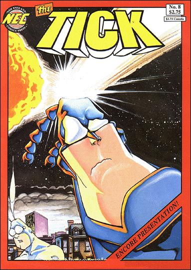 Tick (1988) issue 8-D Red Border Cover (3rd Printing)