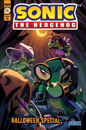 Sonic the Hedgehog: Halloween Special issue 1-C Nathalie Fourdraine 1:10 Cover