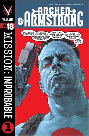 Archer & Armstrong (2012) issue 18 Lewis LaRosa Cover