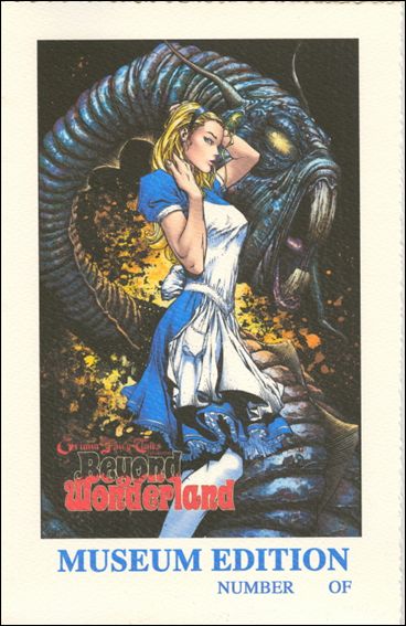 Beyond Wonderland issue 1-H David Finch Jay Company Museum Edition 1/25