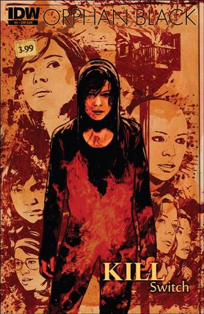Orphan Black: Helsinki issue 5-B Cat Staggs Subscription Cover