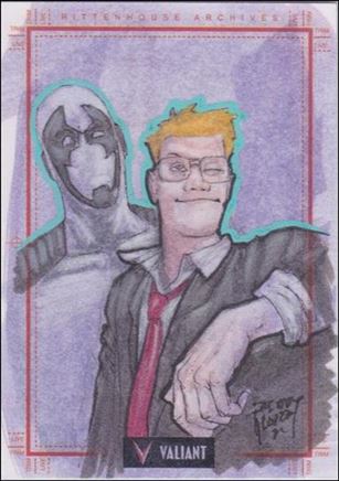 2013 Valiant Comics Preview Trading Card Set (Sketch Card Subset) card AL-05