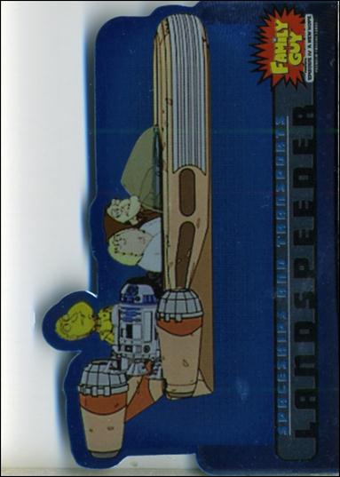 Family Guy Presents Episode IV A New Hope (Spaceships and Transports Die-Cut Subset) card ST-9 Landspeeder