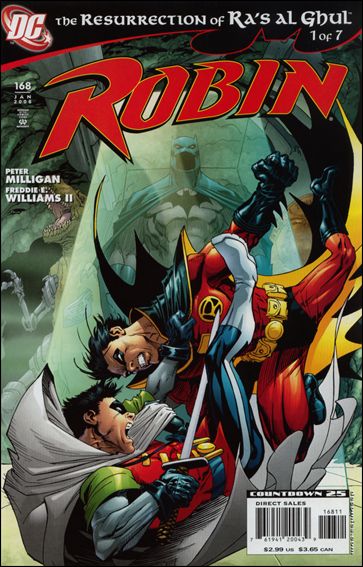 Robin (1993) issue 168 Andy Kubert Color Cover