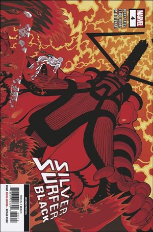 Silver Surfer: Black issue 4-E Tradd Moore Cover (2nd Printing)