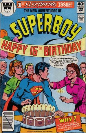 New Adventures of Superboy issue 1-B Whitman Cover