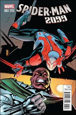 Spider-Man 2099 (2015) issue 3-B Rick Leonardi 1:25 Cover