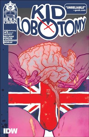 Kid Lobotomy issue 3-B J.H. Williams III Cover