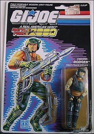 G.I. Joe: A Real American Hero (Battle Force 2000)  figure 5 Dodger (Marauder Half-Tank Driver)