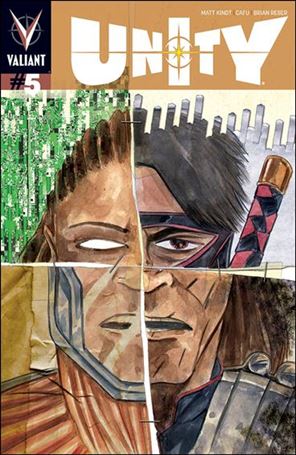 Unity (2013) issue 5-F Matt Kindt 1:30 Cover