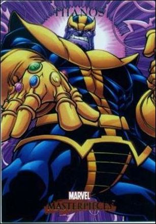2007 Marvel Masterpieces (Base Set) card 84 Thanos