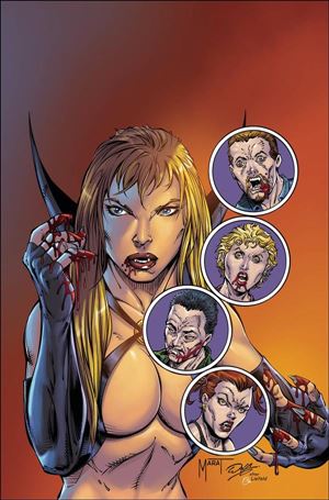 Draculina (2022) issue 3-N Marat Mychaels 1:11 Virgin Cover