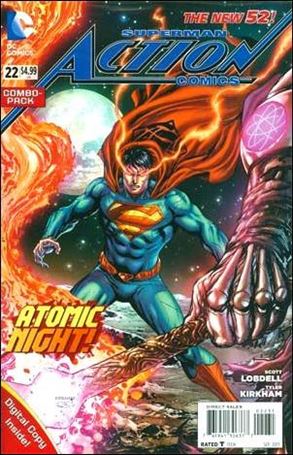 Action Comics (2011) issue 22-C Unbagged Combo Pack