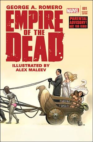 George Romero's Empire of the Dead: Act One issue 1-B Frank Cho 1:25 Wraparound Cover